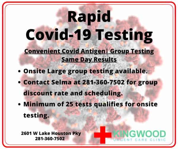 Coronavirus (COVID-19) Testing in Kingwood, TX Coronavirus (COVID-19) Testing in Kingwood, TX
